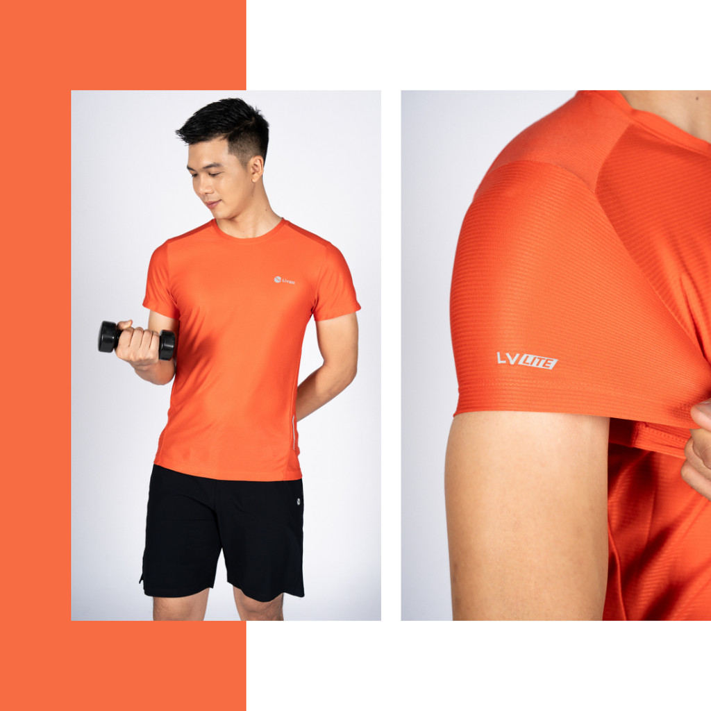 Mô tả Áo Chạy Bộ Nam Siêu Nhẹ Running Livan Sport LV24N03M201 Màu Sắc Nổi Bật - 4