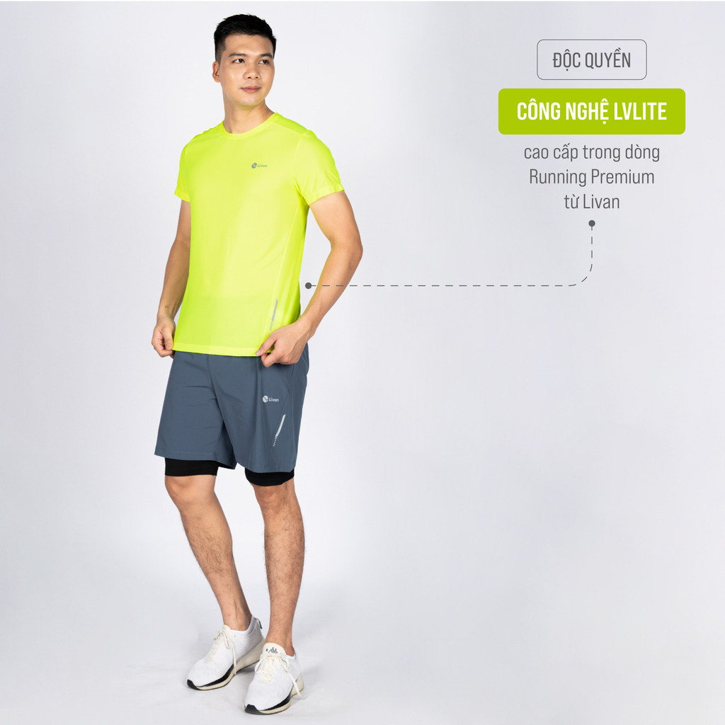 Mô tả Áo Chạy Bộ Nam Siêu Nhẹ Running Livan Sport LV24N03M201 Màu Sắc Nổi Bật - 5
