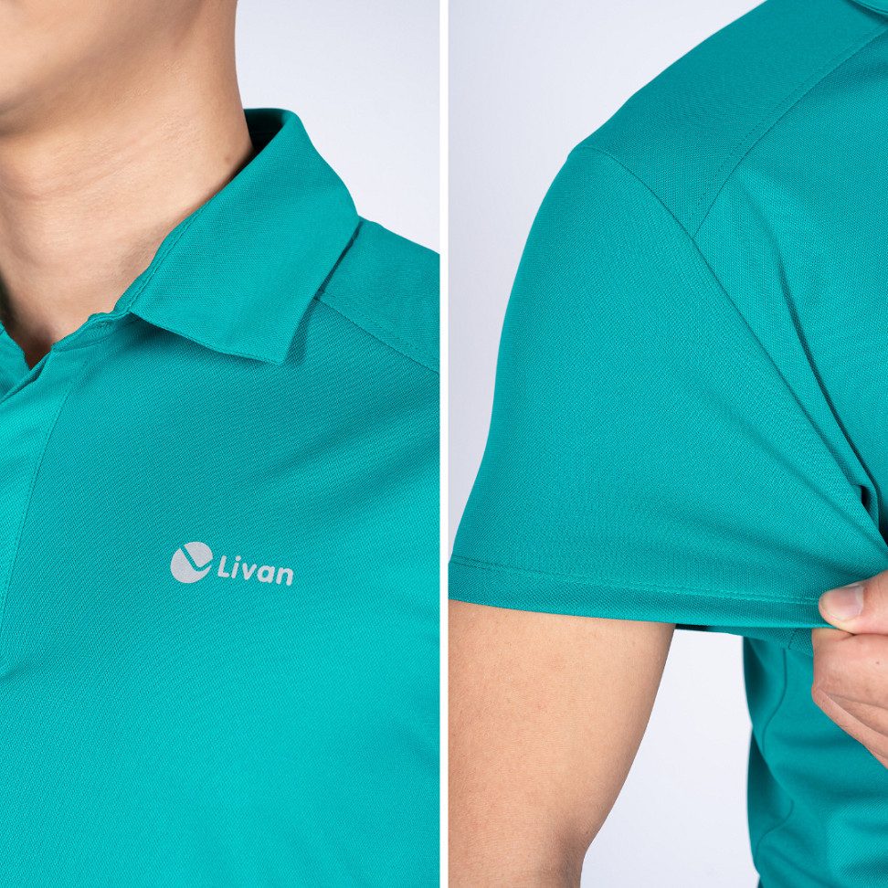 Mô tả Áo Polo Thể Thao Nam Livan Sport Co Giãn Thoáng Khí - 12