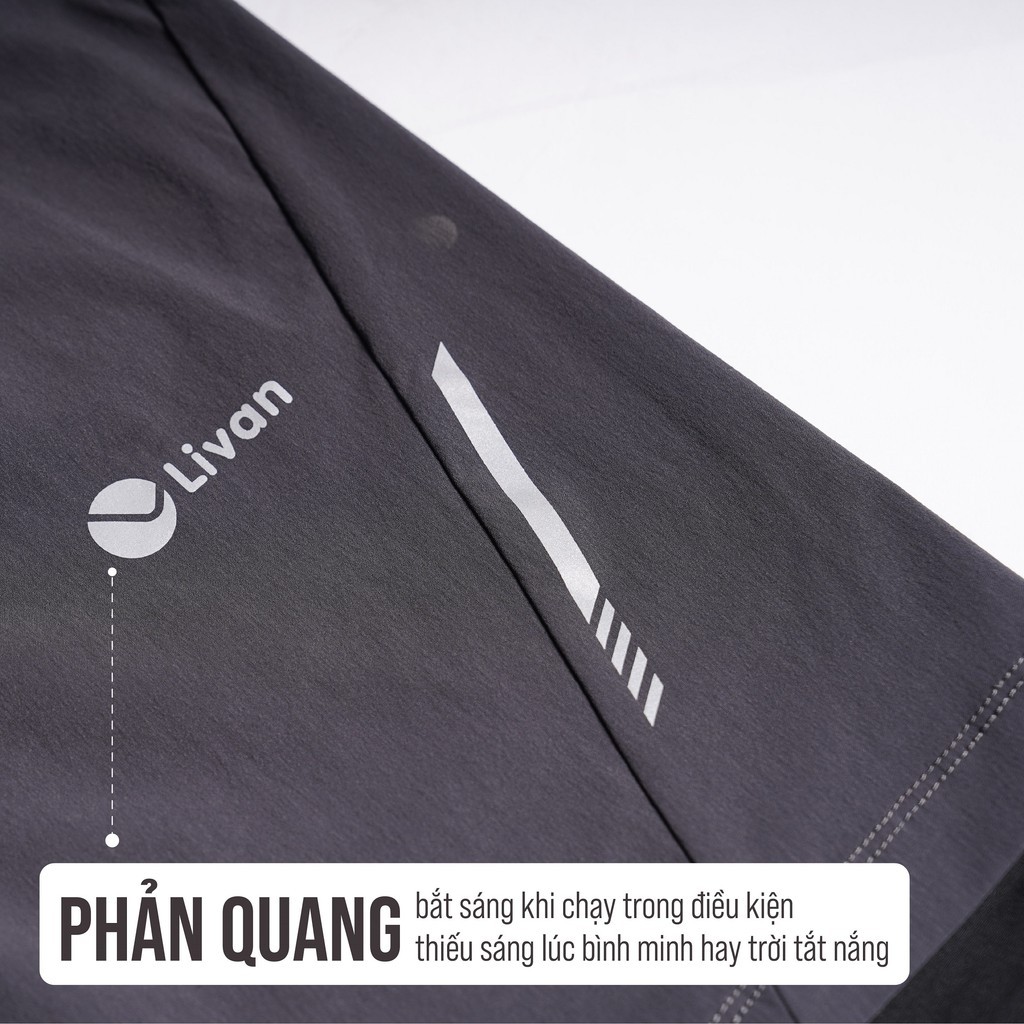 Mô tả Quần Chạy Bộ Nam Có Ngăn Đựng Xung Quanh Cạp, Thiết Kế Giúp Tăng Tốc Độ Khi Chạy, Quần Runing Nam - 10