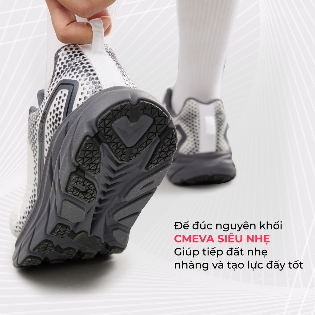 Mô tả DELTA Giày Chạy Bộ Running Light X Shock-Abs 3.0 Tối Ưu Cho chạy Địa Hình Và Tập Luyện Nhẹ RN003U1 - 4
