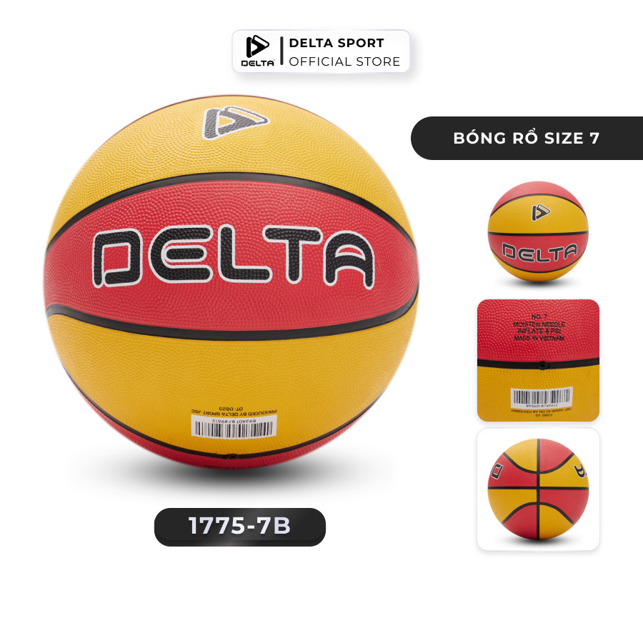 Mô tả Bóng Rổ DELTA Size 5,6,7 Cao Su Bền Bỉ Nhiều Màu Siêu Bám Tay Cho Bé Từ 5 Tuổi DELTABR02 - 5
