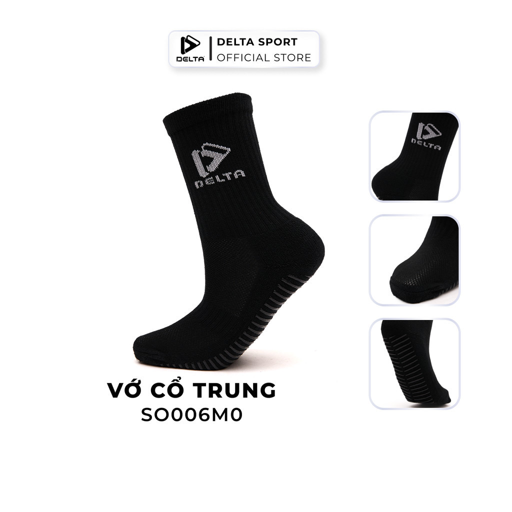 Mô tả DELTA Vớ Tất Đá Bóng Chuyên Dụng Chống Trơn Trượt Chất Dày Thoáng Khí Và Thấm Hút Mồ Hôi Tốt SO006M0 - 2