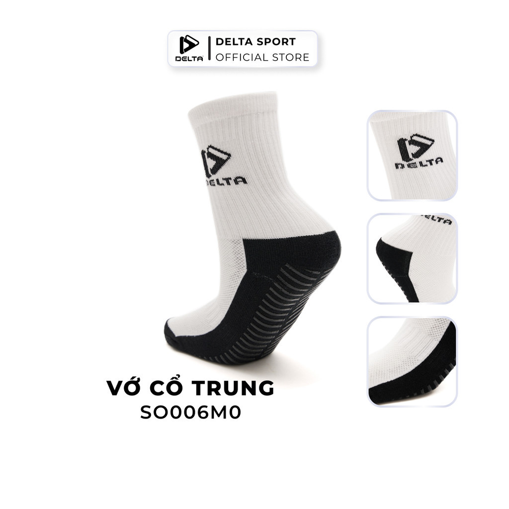 Mô tả DELTA Vớ Tất Đá Bóng Chuyên Dụng Chống Trơn Trượt Chất Dày Thoáng Khí Và Thấm Hút Mồ Hôi Tốt SO006M0 - 3