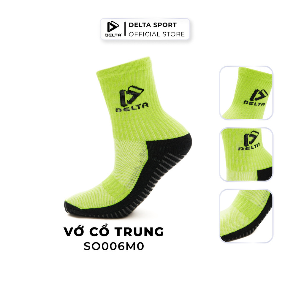 Mô tả DELTA Vớ Tất Đá Bóng Chuyên Dụng Chống Trơn Trượt Chất Dày Thoáng Khí Và Thấm Hút Mồ Hôi Tốt SO006M0 - 5