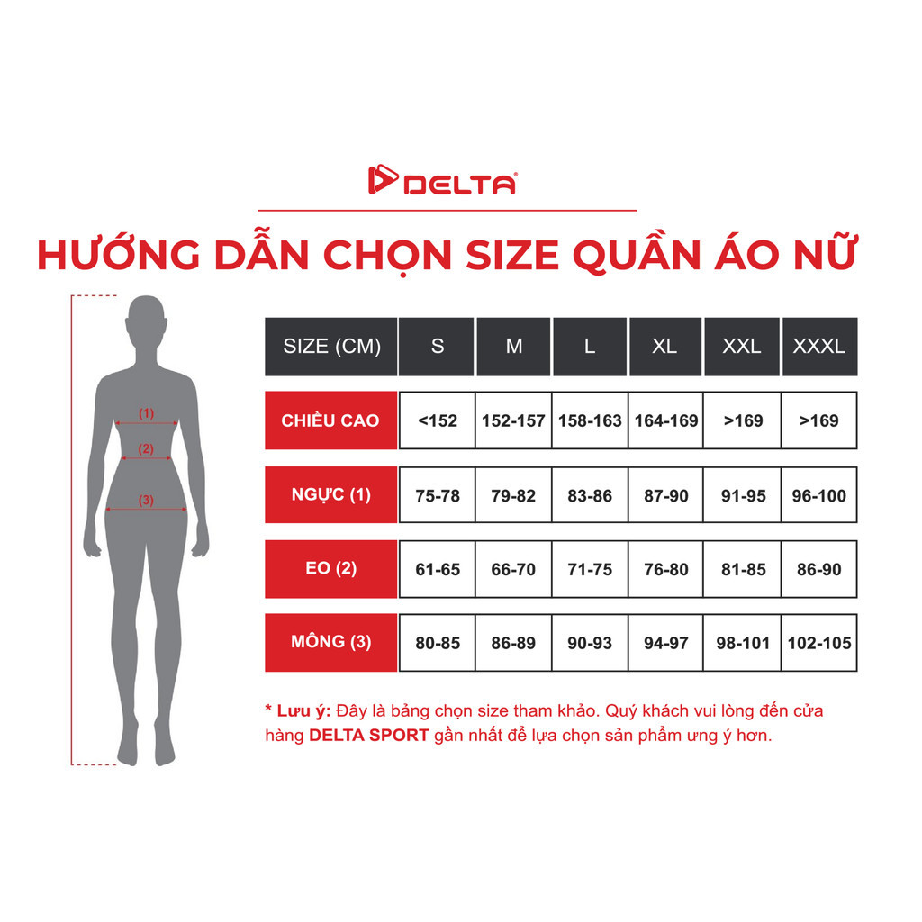 Mô tả DELTA Combo 3 Áo Thun Thể Thao Unisex Chất Cotton Mềm, Co Giãn 4 Chiều, Kháng Khuẩn Và Thấm Nước RTS001U - 1