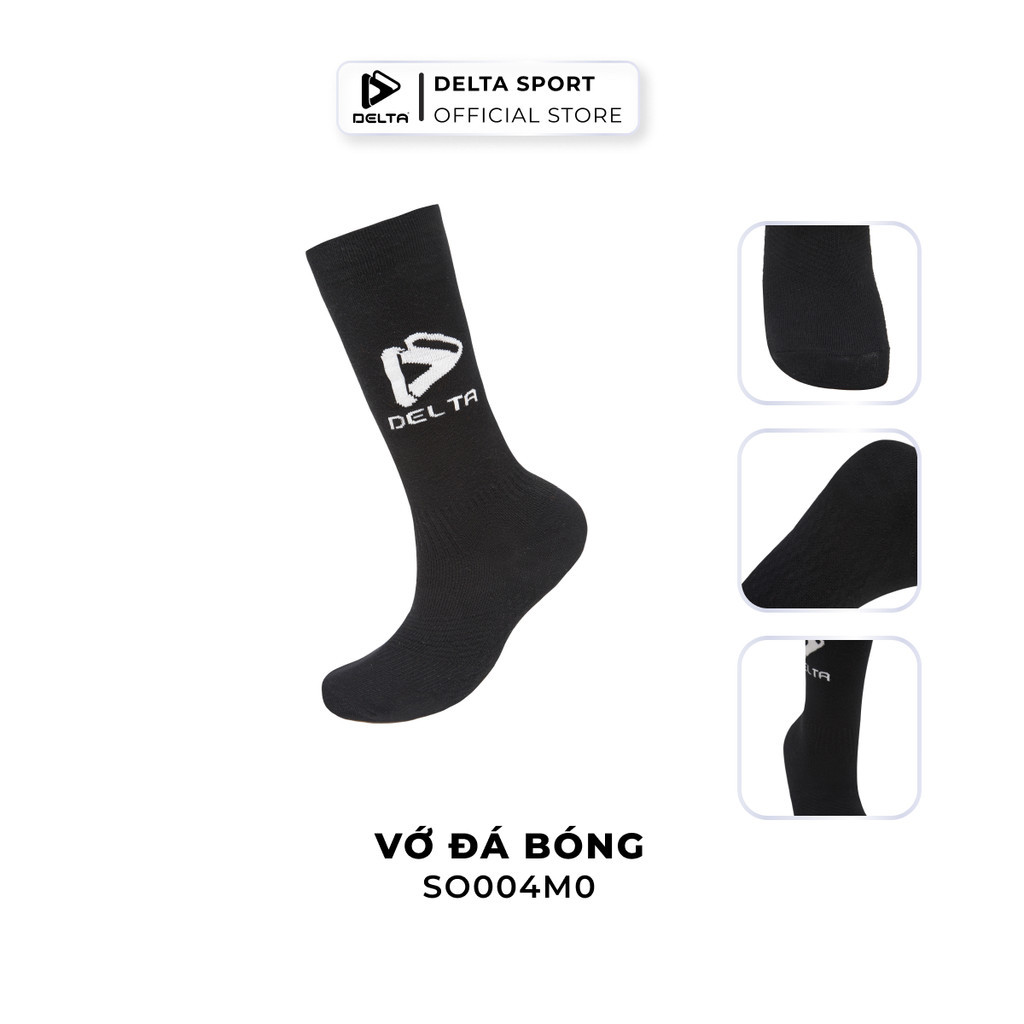 Mô tả DELTA Vớ Bóng Đá Cổ Cao Cao Cấp, Co Giãn 4 Chiều, Thoáng Khí, Thấm Hút Mồ Hôi SO004M0 - 3