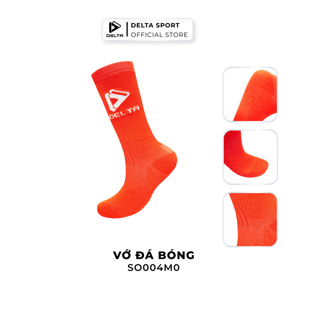 Mô tả DELTA Vớ Bóng Đá Cổ Cao Cao Cấp, Co Giãn 4 Chiều, Thoáng Khí, Thấm Hút Mồ Hôi SO004M0 - 5