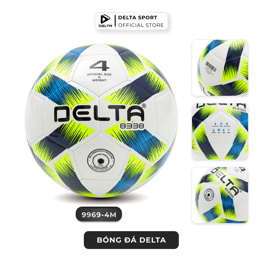 Mô tả Bóng Đá DELTA CAMPO 4M Size 4 May Máy Da TPU Nhẹ Mềm Sân 5 Cỏ Nhân Tạo Bé Từ 9-12 Tuổi DELTACA05 - 4