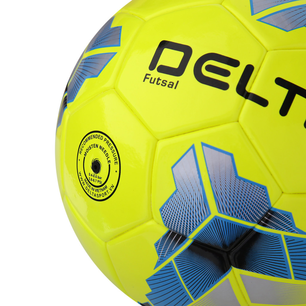 Mô tả Bóng Đá DELTA FUTSAL Lite Size 4 Da PU Dán Ép Nhiệt Chơi Trên Sân 5 Cỏ Nhân Tạo, Trong Nhà 3696-4D - 4