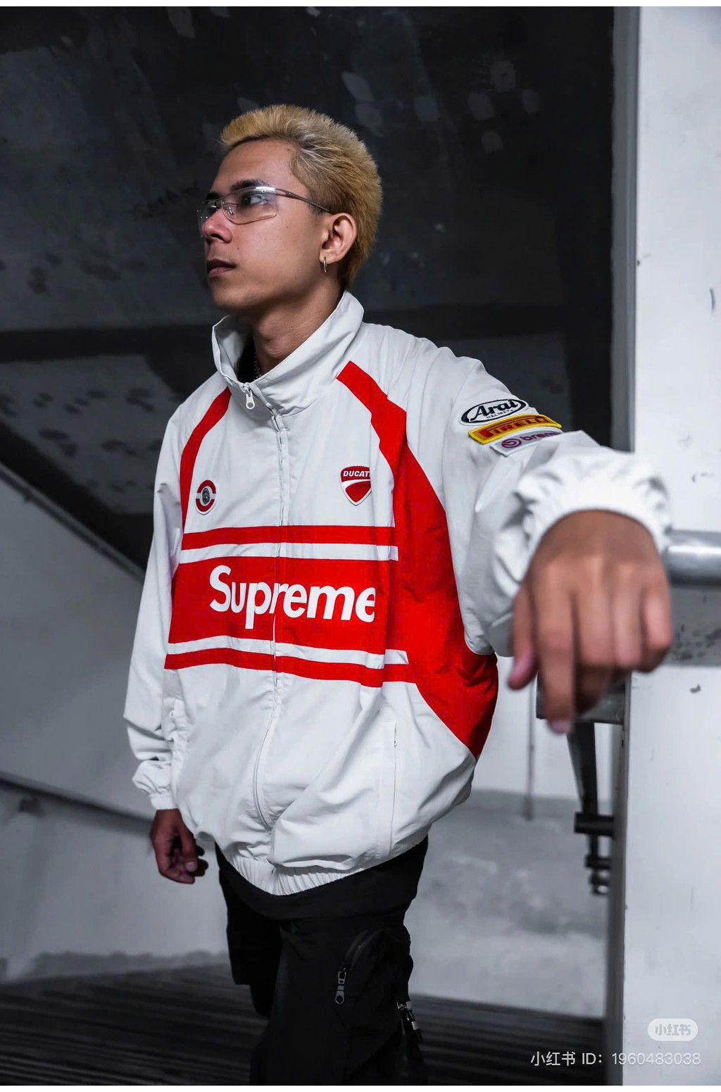 ⚡️[Hight Quality] - Áo Khoác Gió Supreme x Ducati Track