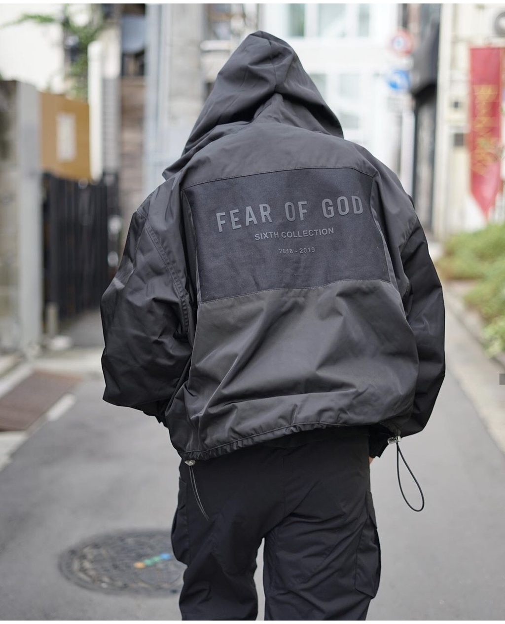 SOLD ファッション Fear of God 6th collection Hoodead coat