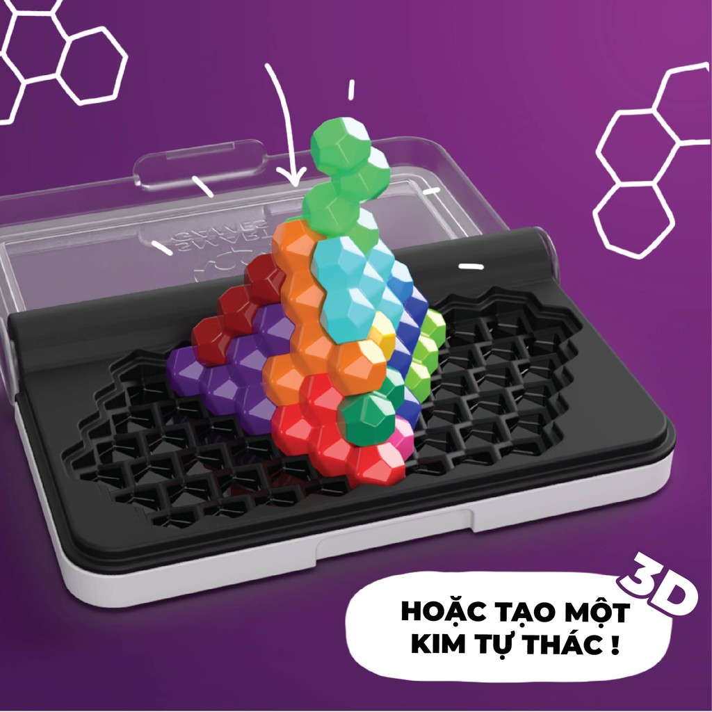 Mô tả Đồ chơi trí tuệ SmartGames Thử thách IQ SIX PRO - 8