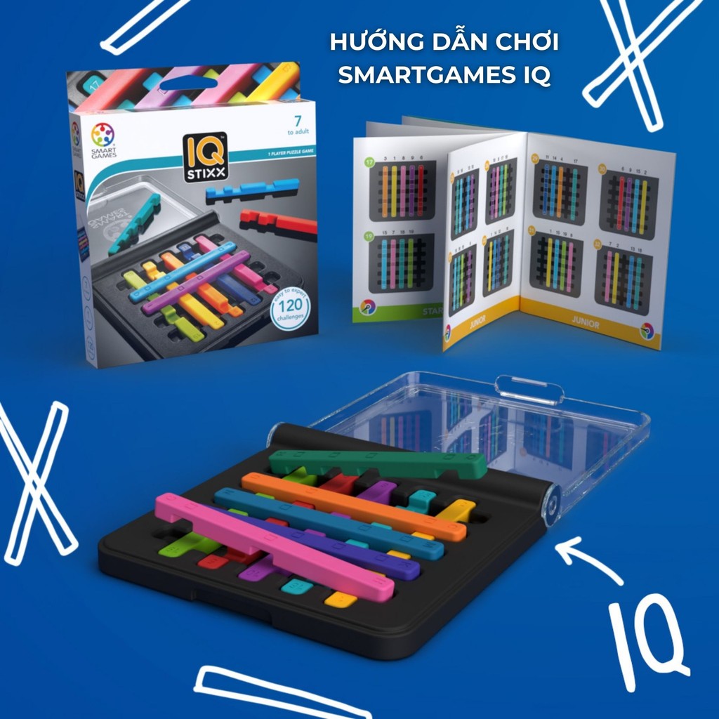 Mô tả Đồ chơi trí tuệ SmartGames Thử thách IQ Stixx - 4