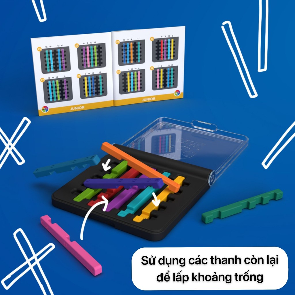 Mô tả Đồ chơi trí tuệ SmartGames Thử thách IQ Stixx - 6