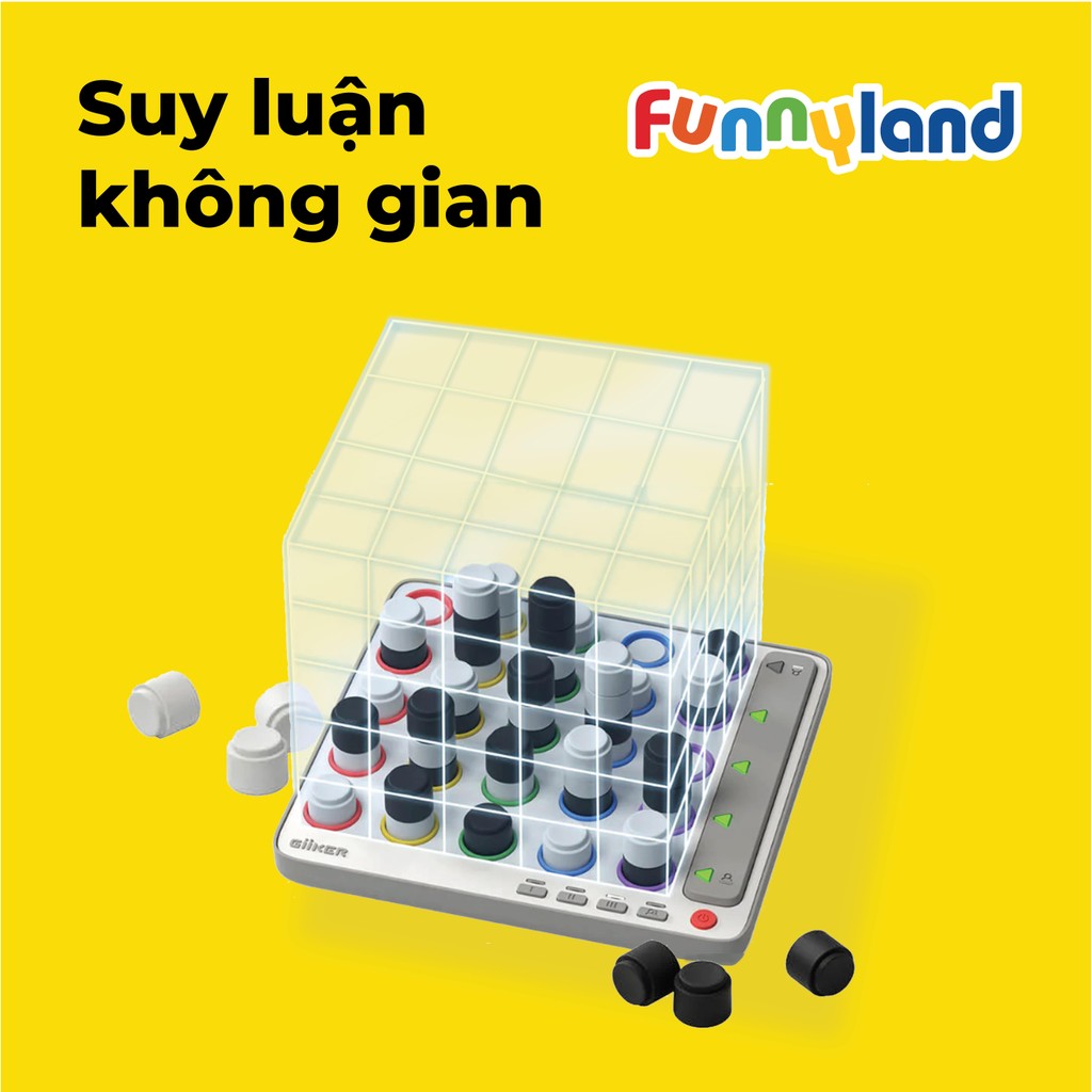 Mô tả Đồ chơi thông minh Giiker Smart Four - Cờ Caro Công Nghệ AI Thông Minh - 6