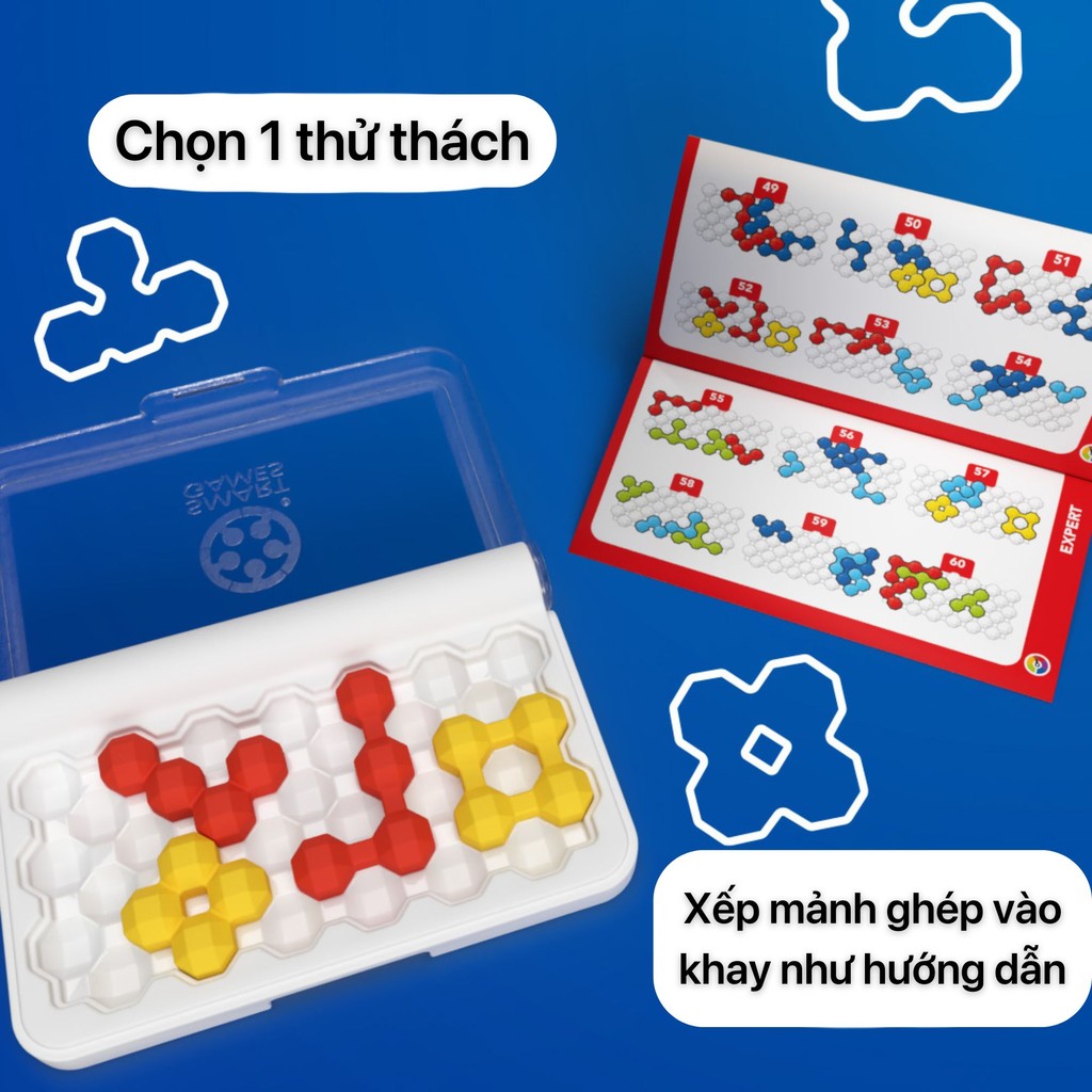 Mô tả Đồ chơi trí tuệ Smartgames Thử Thách IQ Twins - 6