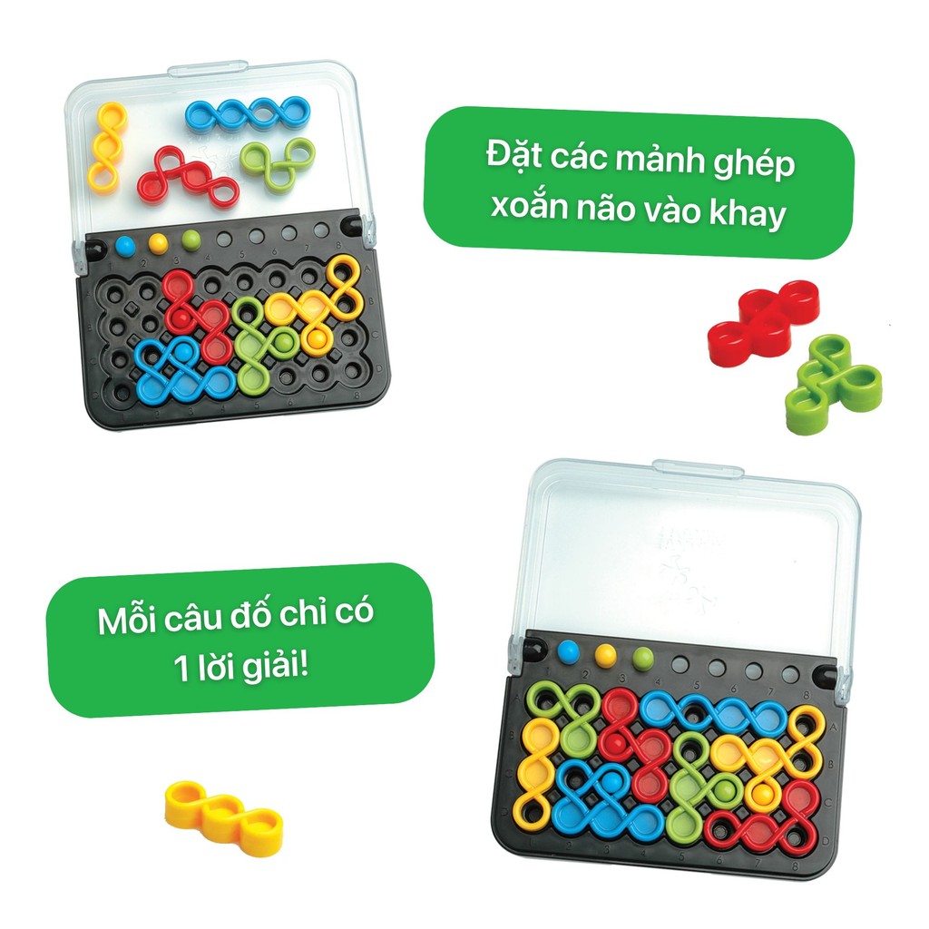 Mô tả Đồ chơi trí tuệ SmartGames Thử thách IQ TWIST - 4