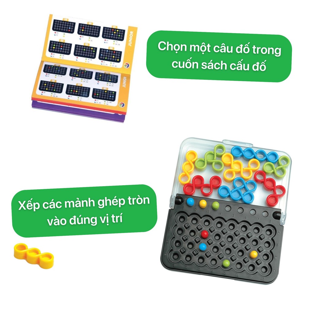 Mô tả Đồ chơi trí tuệ SmartGames Thử thách IQ TWIST - 5
