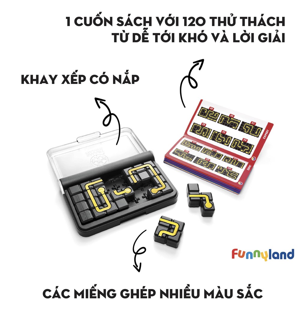 Mô tả Đồ chơi trí tuệ SmartGames Thử thách IQ CIRCUIT - 3