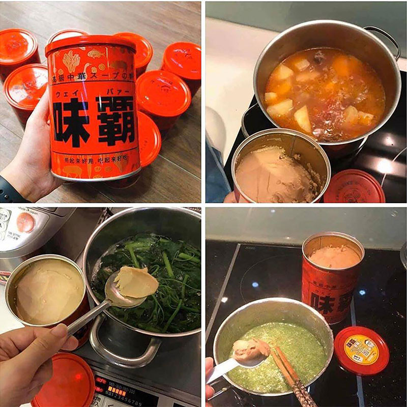 Nước hầm xương, cốt gà hầm cô đặc cao cấp nội địa Nhật, dùng để nấu lẩu ...