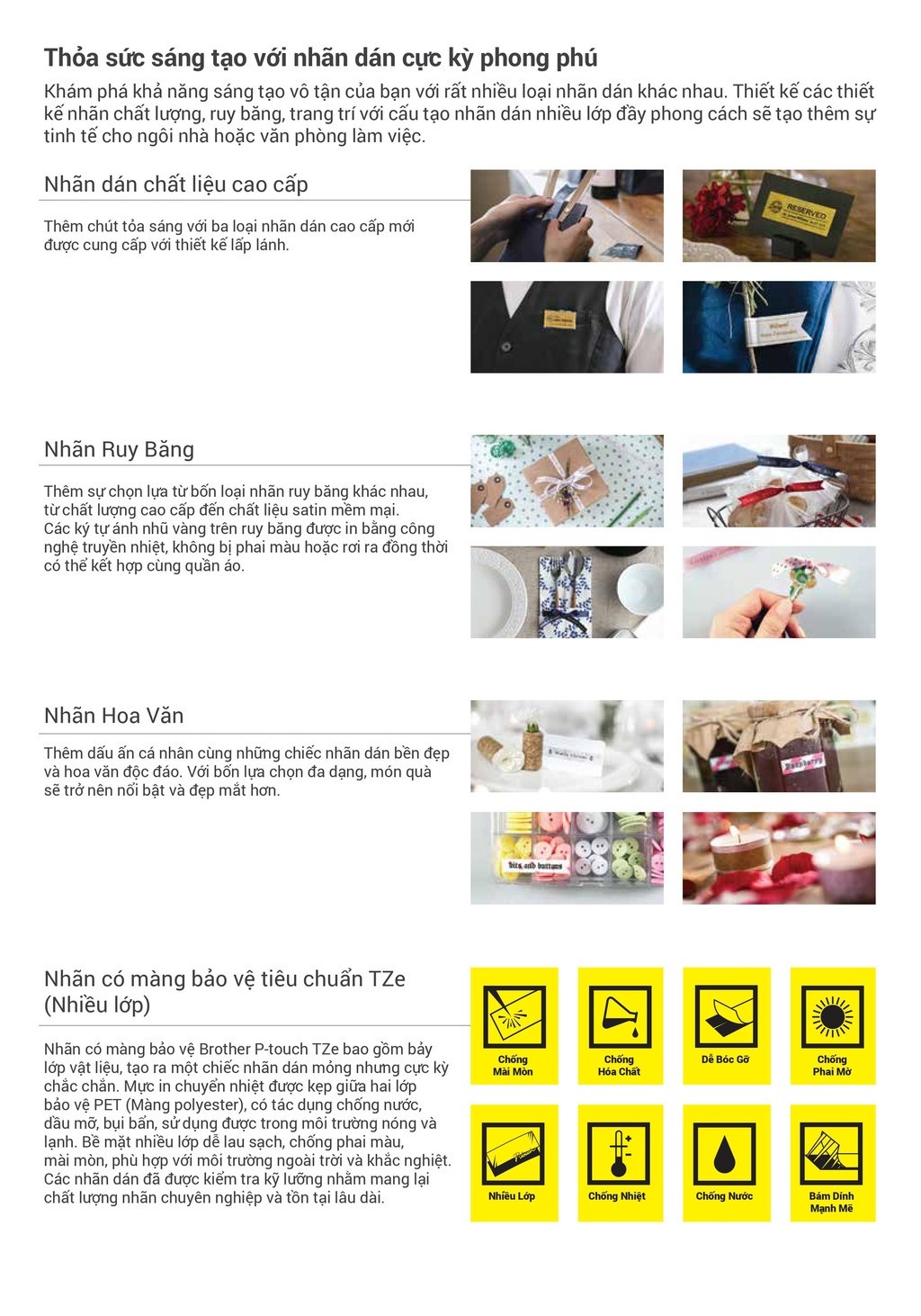 Mô tả Máy in nhãn Brother P-Touch Cube PT-P710BT - 3