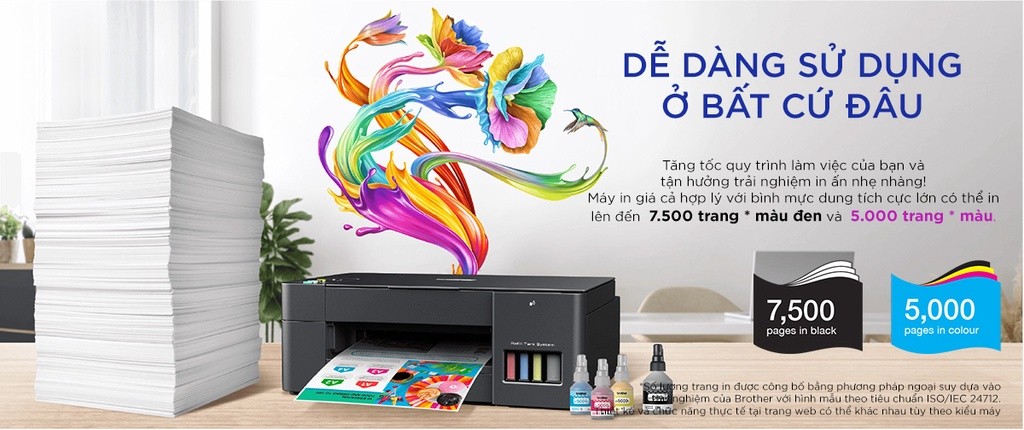 Máy in phun màu đa năng Brother DCP-T420W | Shopee Việt Nam