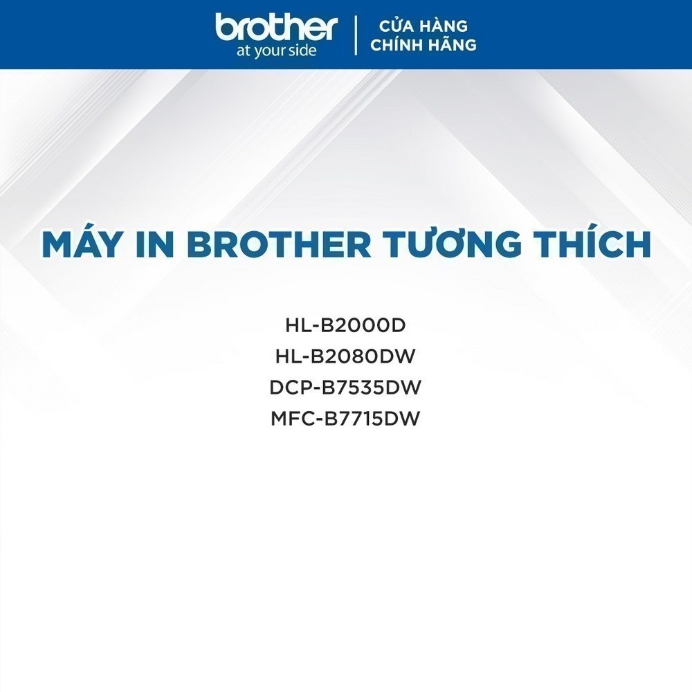 Mô tả Trống từ máy in laser trắng đen Brother DR-B022 - 1