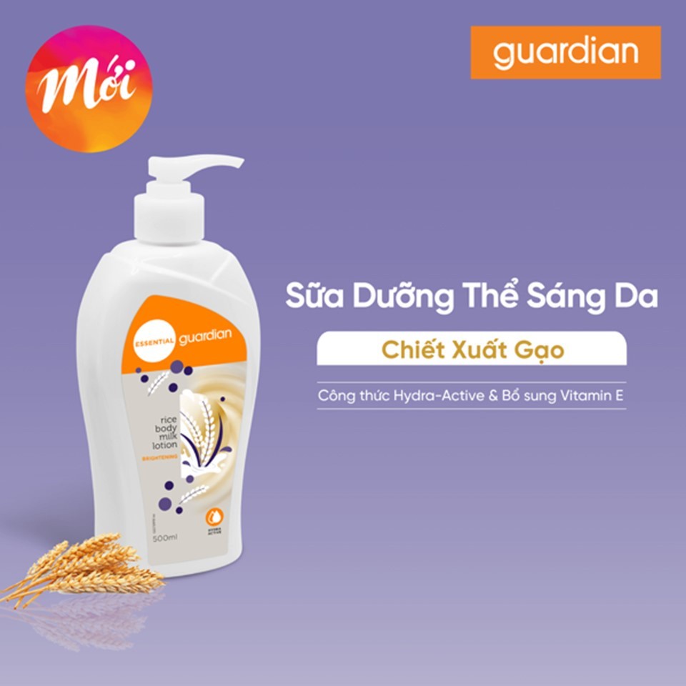 Sữa Dưỡng Thể Hỗ Trợ Sáng Da Guardian Rice Brightening Body Milk Lotion ...