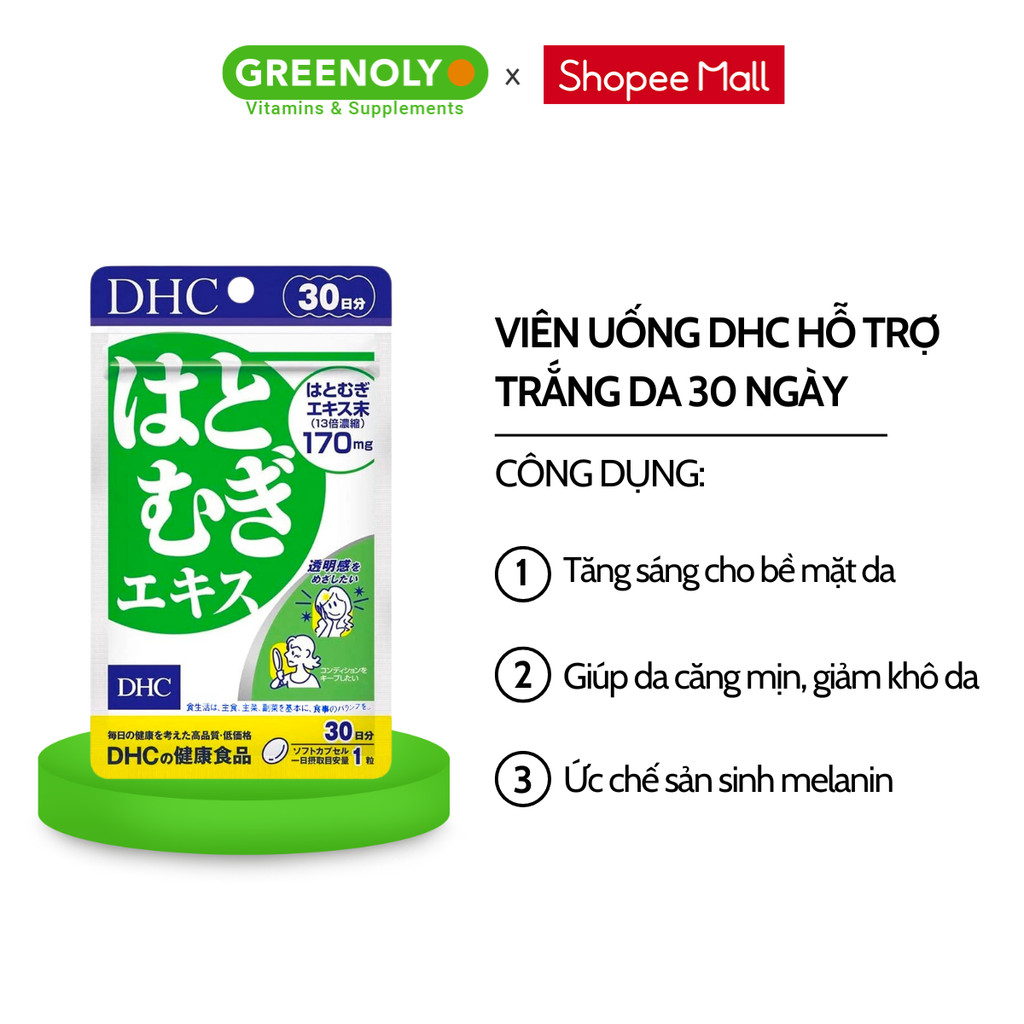 Mô tả Viên uống DHC Nhật Bản bổ sung vitamin, hỗ trợ sức khoẻ, làm đẹp 30 ngày - 2