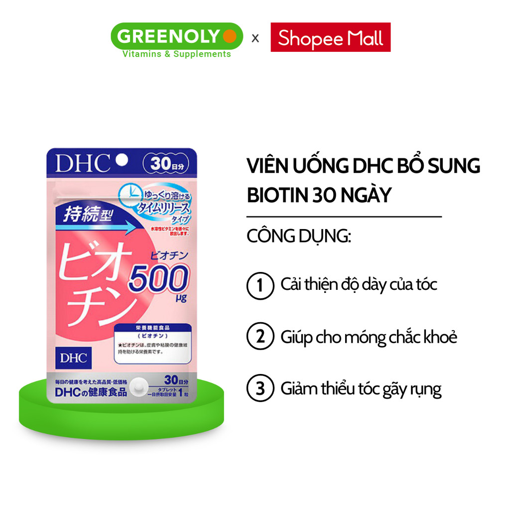 Mô tả Viên uống DHC Nhật Bản bổ sung vitamin, hỗ trợ sức khoẻ, làm đẹp 30 ngày - 7