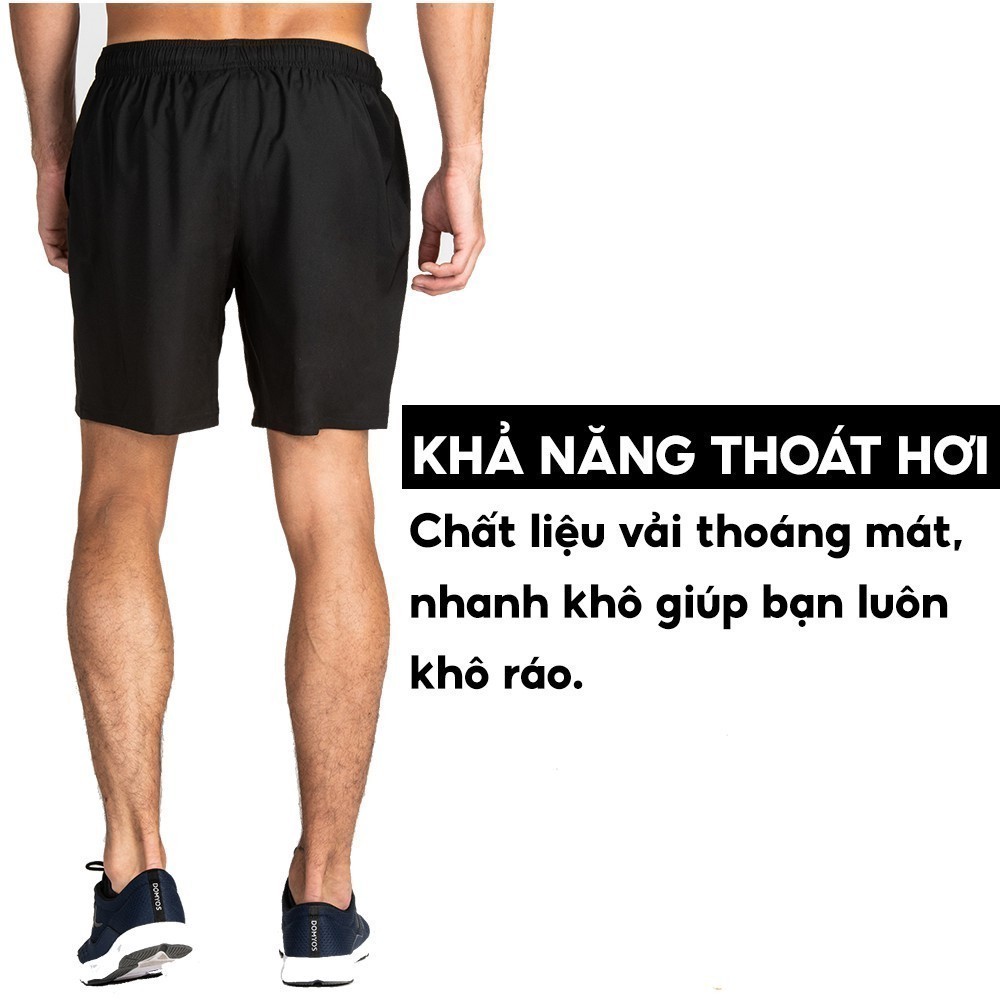 Mô tả Quần thể thao cho nam tập gym fitness DOMYOS fst100 có túi màu xanh navy mã 8529981 - 3