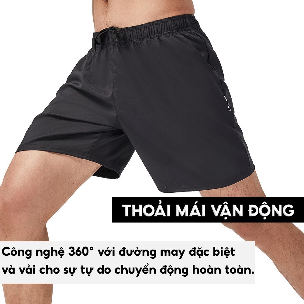 Mô tả Quần thể thao cho nam tập gym fitness DOMYOS fst100 có túi màu xanh navy mã 8529981 - 4