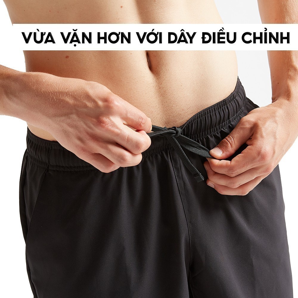 Mô tả Quần thể thao cho nam tập gym fitness DOMYOS fst100 có túi màu xanh navy mã 8529981 - 6