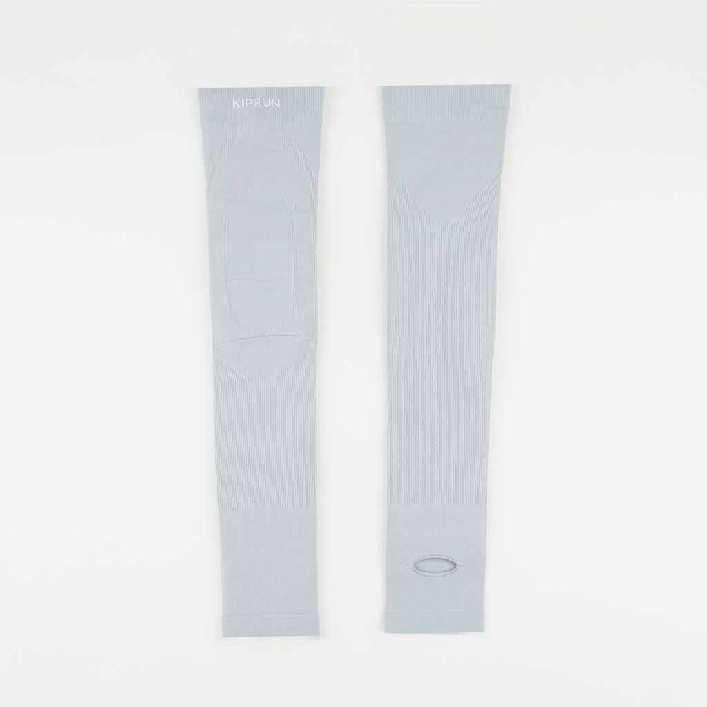 Mô tả Găng cánh tay chạy bộ chống tia UV Kiprun xám Decathlon KIPRUN mã 8600765 - 3