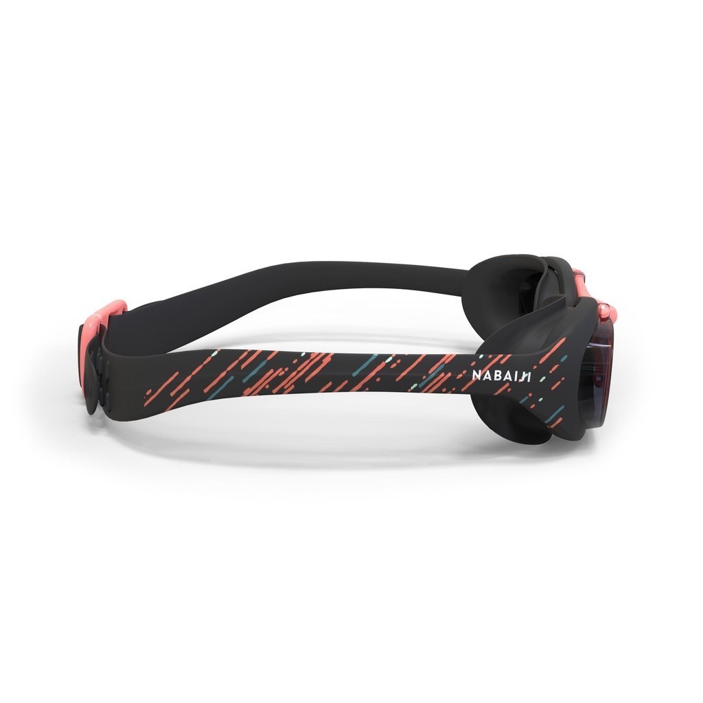 Mô tả Kính bơi tròng kính tròng suốt xbase 100 cỡ l đen/cam DECATHLON NABAIJI mã 8797651 - 3
