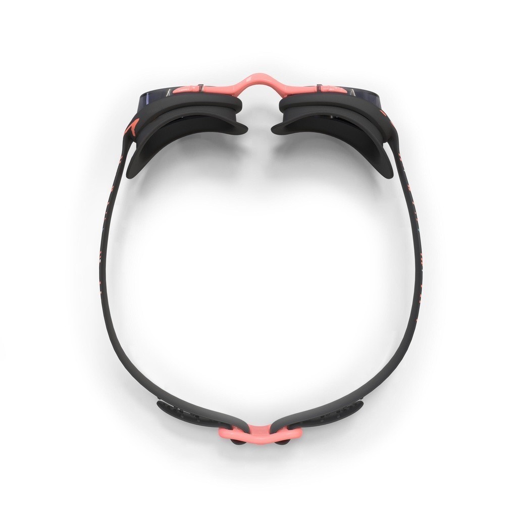 Mô tả Kính bơi tròng kính tròng suốt xbase 100 cỡ l đen/cam DECATHLON NABAIJI mã 8797651 - 4