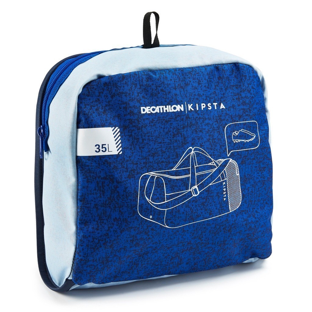 Mô tả Túi thể thao essential 35 l đen/xanh dương DECATHLON KIPSTA mã 8580096 - 2