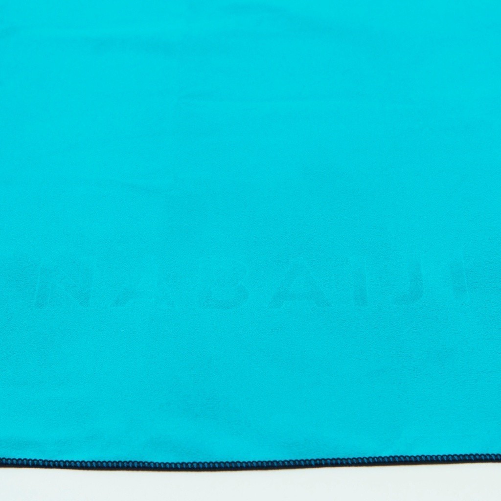 Mô tả Khăn tắm microfibre hai mặt cỡ m 60 x 80 cm xanh dương/xanh lá DECATHLON NABAIJI mã 8751951 - 4