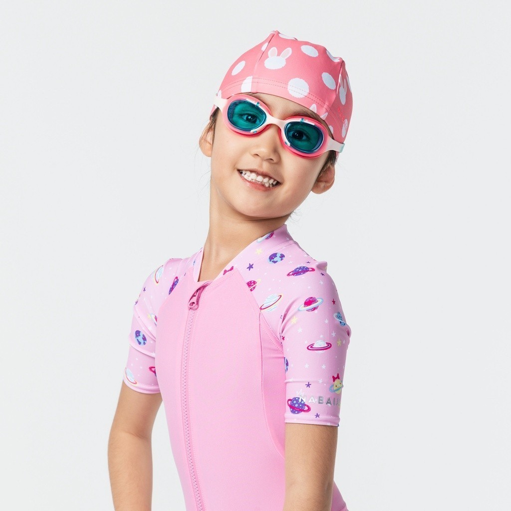 Mô tả Kính bơi tròng kính trong suốt xbase 100 cỡ s hồng DECATHLON NABAIJI mã 8731880 - 1