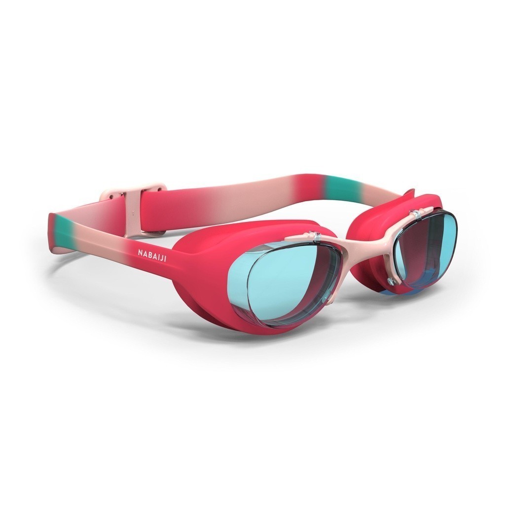 Mô tả Kính bơi tròng kính trong suốt xbase 100 cỡ s hồng DECATHLON NABAIJI mã 8731880 - 2