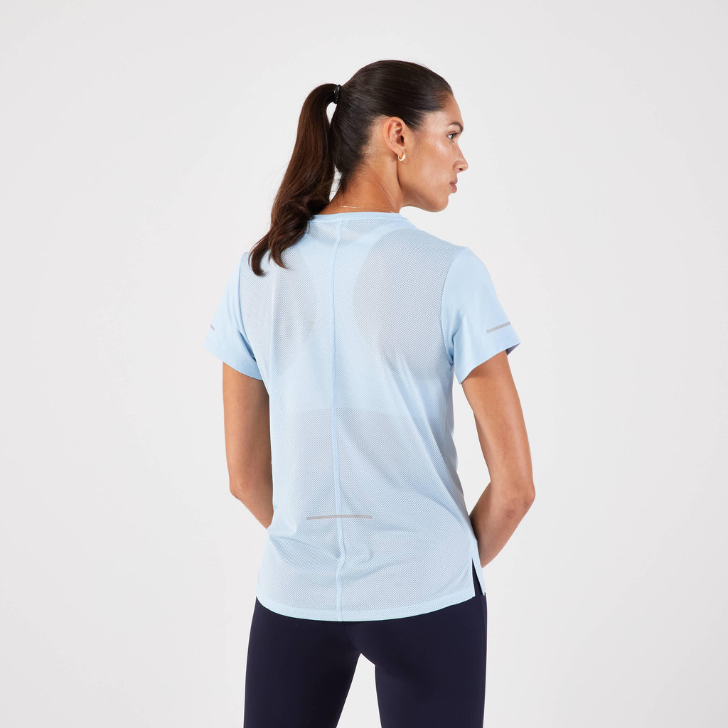 Mô tả Áo thun chạy bộ nữ thoáng khí run 500 xanh da trời Decathlon KIPRUN mã 8831476 - 3