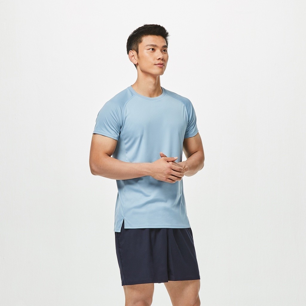 Mô tả Quần short tập fitness fst 100 cho nam xanh navy DECATHLON DOMYOS 8529981 - 5