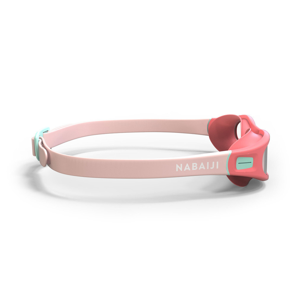 Mô tả Kính bơi tròng kính trong suốt cỡ nhỏ soft hồng Decathlon NABAIJI mã 8819471 - 3