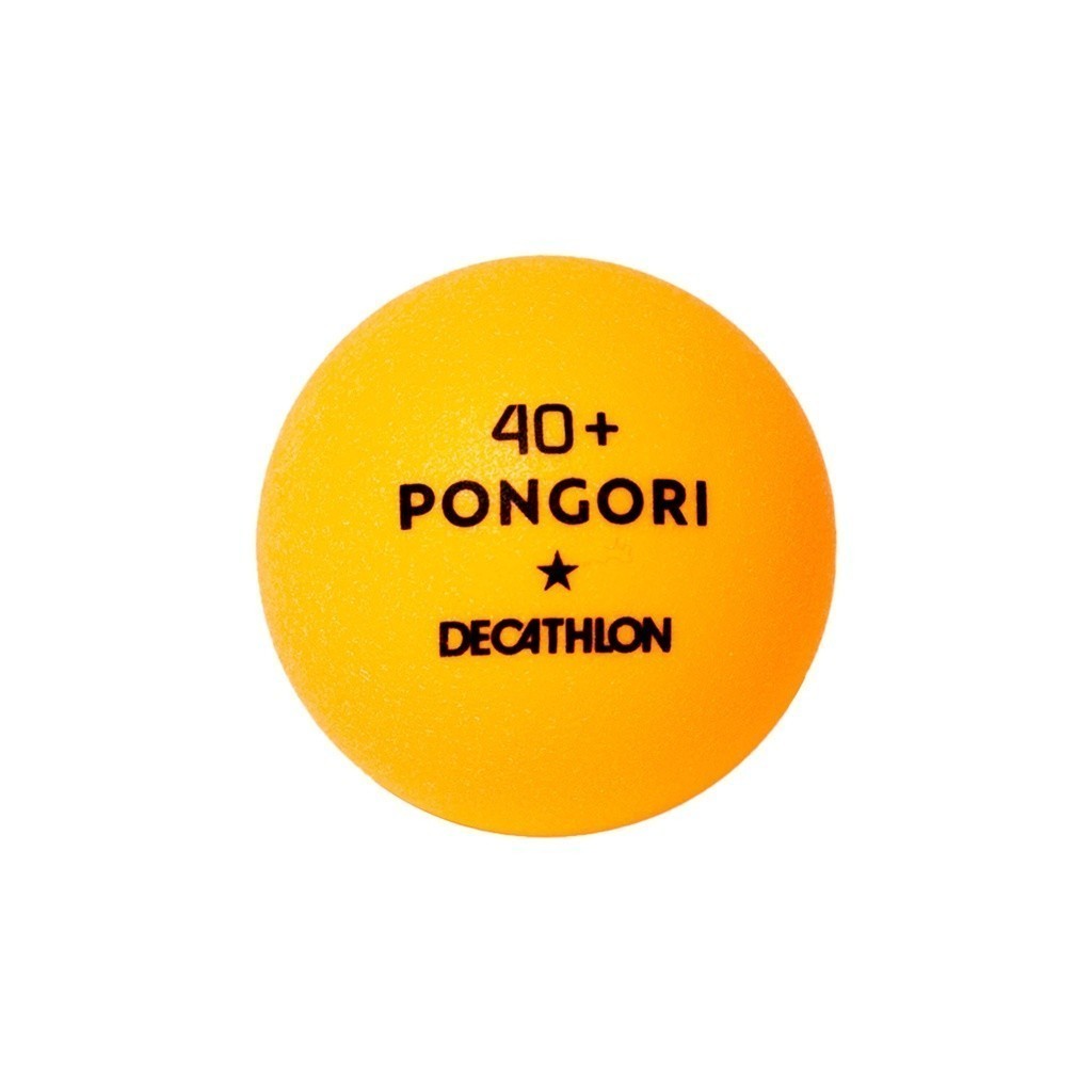 Mô tả Hộp 6 quả bóng bàn ttb 100* 40+ cam DECATHLON PONGORI mã 8773562 - 3