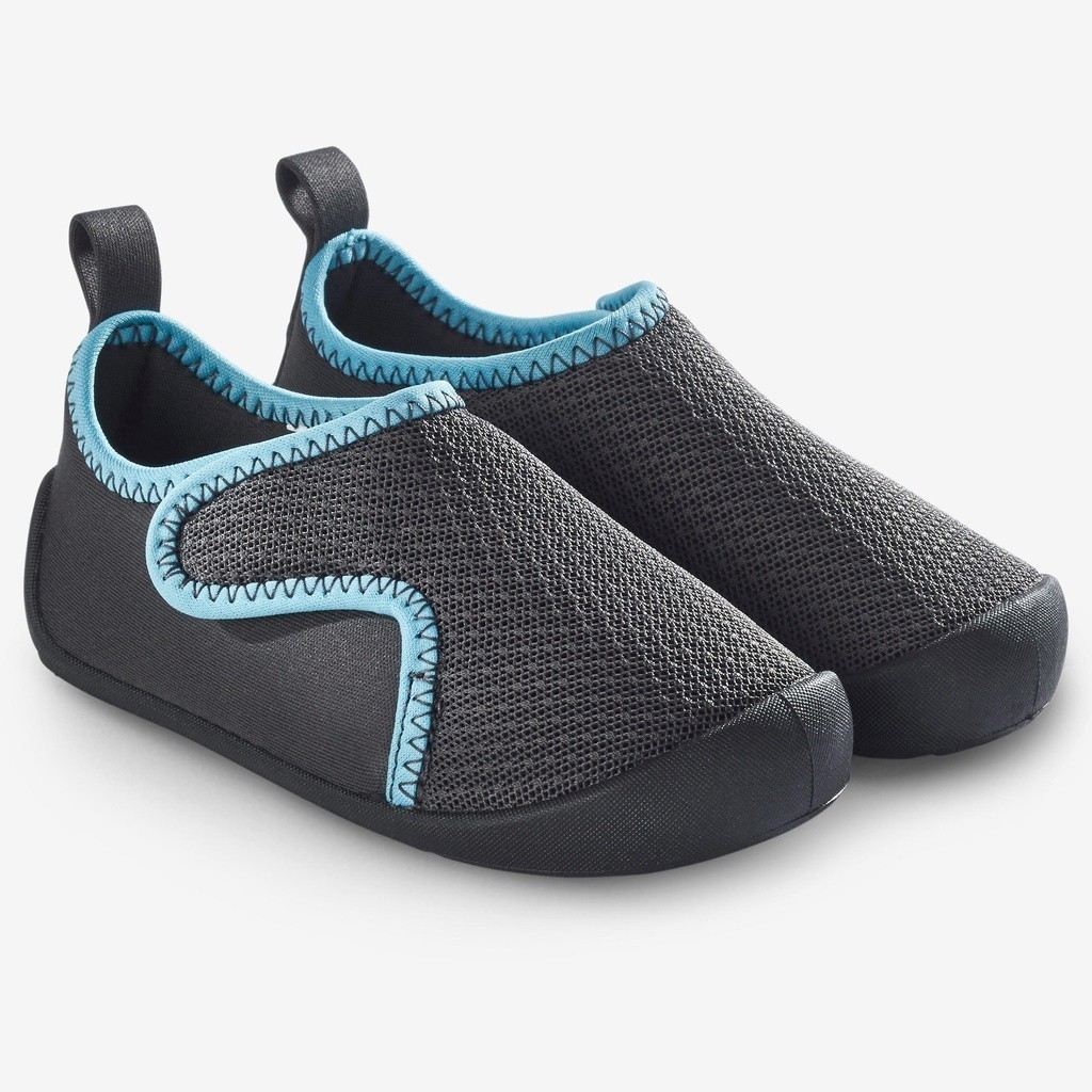 Mô tả Giày tập đi 110 cho trẻ em xám đen DECATHLON DOMYOS mã 8517799 - 1