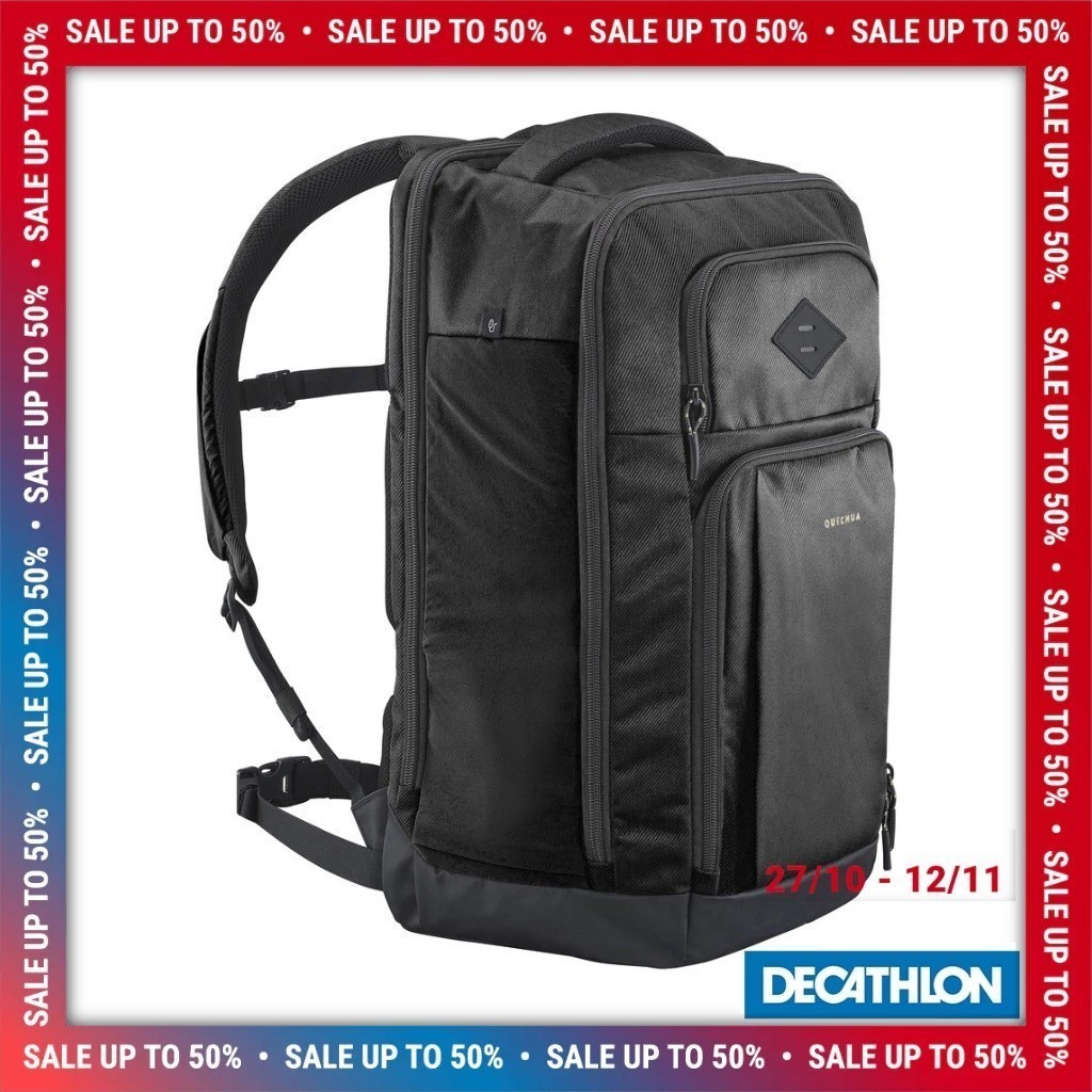 Mô tả Balô dã ngoại DECATHLON 32 lít đen mã 8649351 - 1