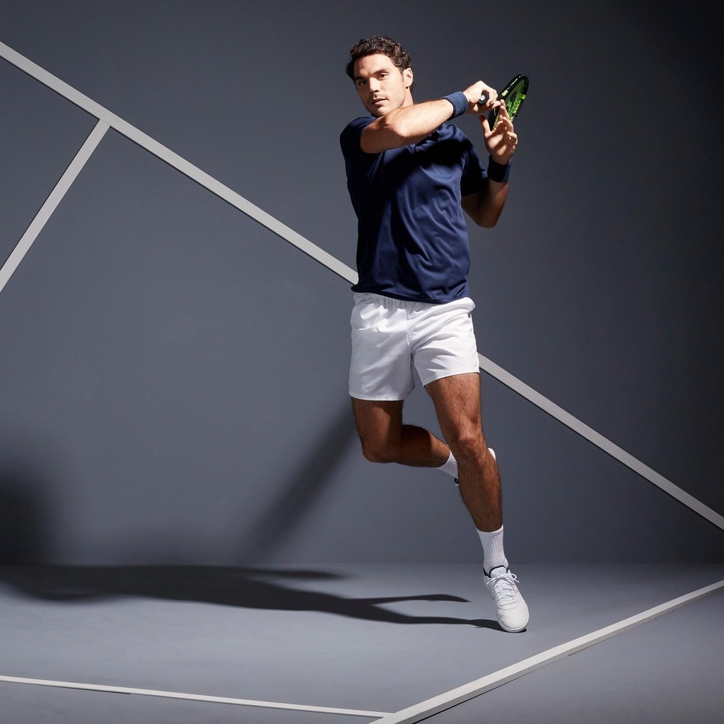 Mô tả Áo thun polo chơi tennis, cầu lông, bóng bàn, pickleball dry 100 DECATHLON cho nam - 2