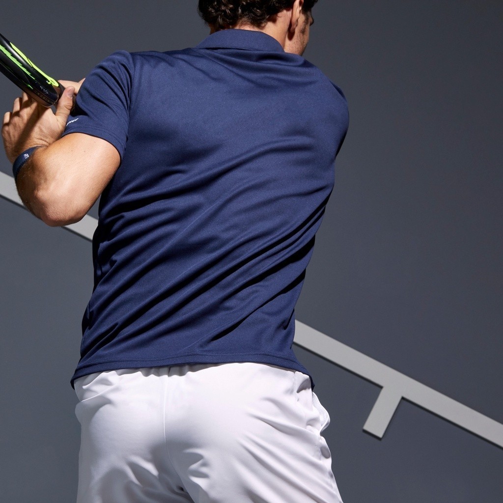 Mô tả Áo thun polo chơi tennis, cầu lông, bóng bàn, pickleball dry 100 DECATHLON cho nam - 7