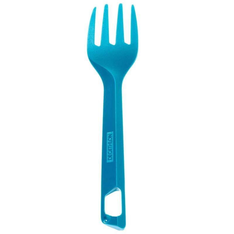 Mô tả Bộ 3 dao muỗng nĩa nhựa DECATHLON quechua cho cắm trại leo núi dã ngoại màu xanh dương mã 8386030 - 6